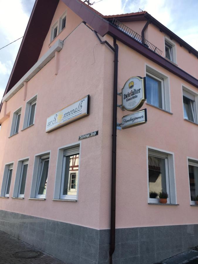 Hotel Zur Sonnenalb à Sonnenbühl Extérieur photo